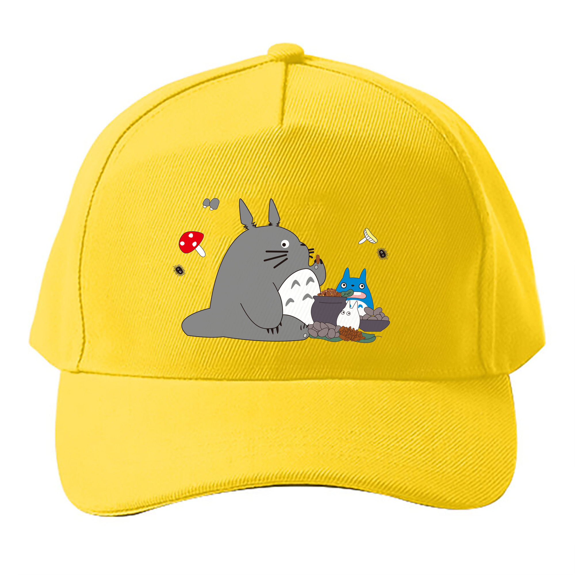 （画像用） となりのトトロ 草壁メイ 草壁サツキ My Neighbor Totoro Satsuki Kusakabe Mei Kusakabe ベースボールキャップ 綿100％ 男女兼用 帽子 スポーツ